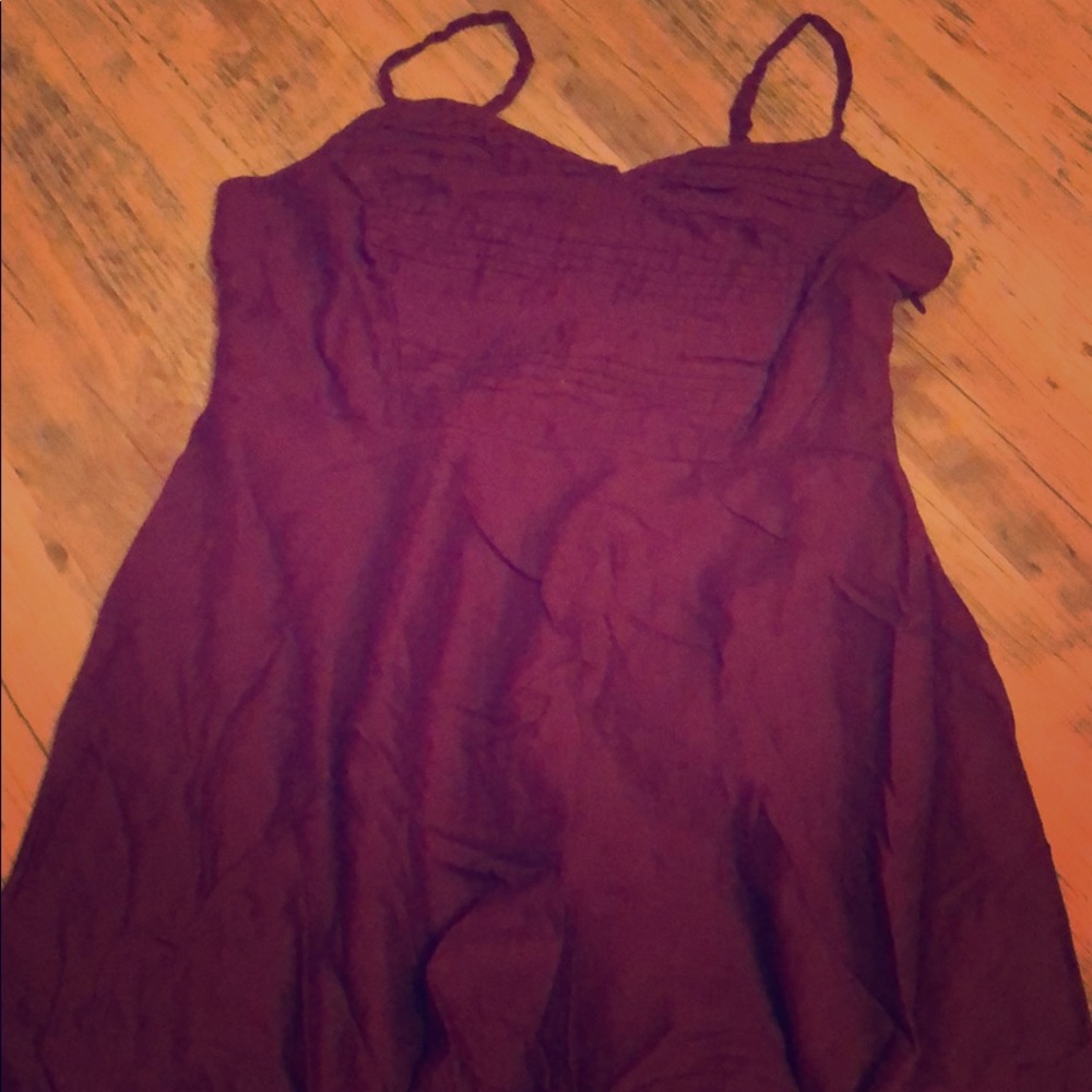 Maroon sundress